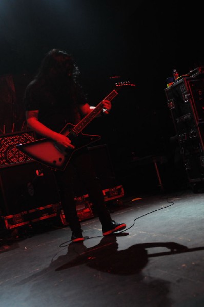 Testament at Emo's East, Austin, Texas 10/29/11 - photo by Jeff Barringer