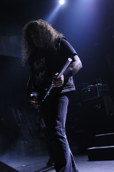 Testament at Emo's East, Austin, Texas 10/29/11 - photo by Jeff Barringer