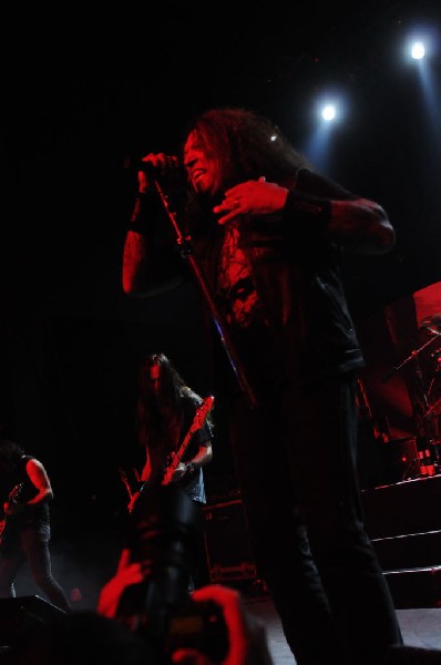 Testament at Emo's East, Austin, Texas 10/29/11 - photo by Jeff Barringer