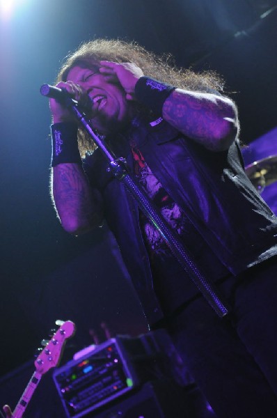 Testament at Emo's East, Austin, Texas 10/29/11 - photo by Jeff Barringer