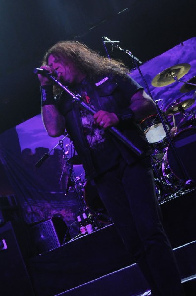 Testament at Emo's East, Austin, Texas 10/29/11 - photo by Jeff Barringer