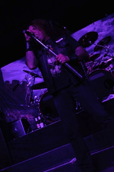 Testament at Emo's East, Austin, Texas 10/29/11 - photo by Jeff Barringer