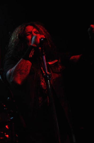 Testament at Emo's East, Austin, Texas 10/29/11 - photo by Jeff Barringer