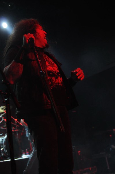 Testament at Emo's East, Austin, Texas 10/29/11 - photo by Jeff Barringer