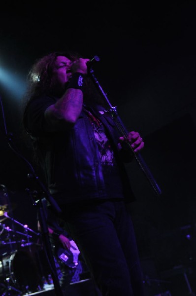 Testament at Emo's East, Austin, Texas 10/29/11 - photo by Jeff Barringer