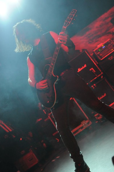 Testament at Emo's East, Austin, Texas 10/29/11 - photo by Jeff Barringer