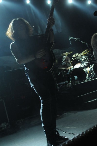 Testament at Emo's East, Austin, Texas 10/29/11 - photo by Jeff Barringer