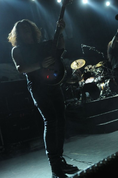 Testament at Emo's East, Austin, Texas 10/29/11 - photo by Jeff Barringer