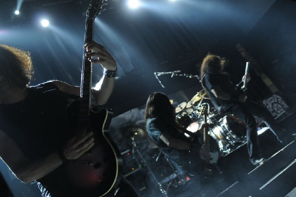 Testament at Emo's East, Austin, Texas 10/29/11 - photo by Jeff Barringer