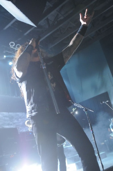 Testament at Emo's East, Austin, Texas 10/29/11 - photo by Jeff Barringer