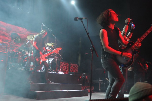 Testament at Emo's East, Austin, Texas 10/29/11 - photo by Jeff Barringer