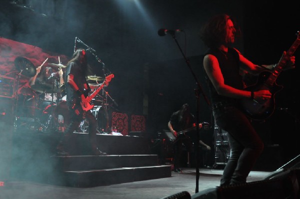 Testament at Emo's East, Austin, Texas 10/29/11 - photo by Jeff Barringer