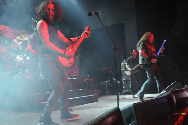 Testament at Emo's East, Austin, Texas 10/29/11 - photo by Jeff Barringer