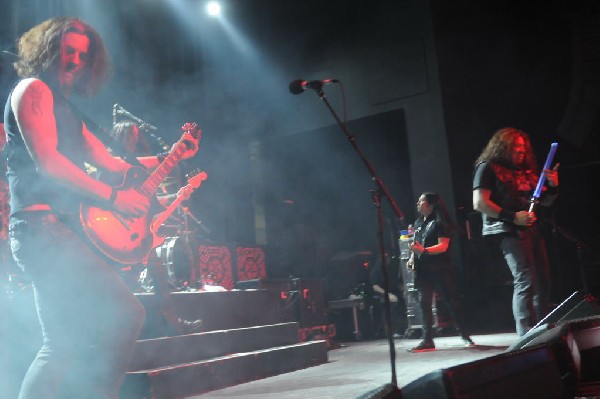 Testament at Emo's East, Austin, Texas 10/29/11 - photo by Jeff Barringer