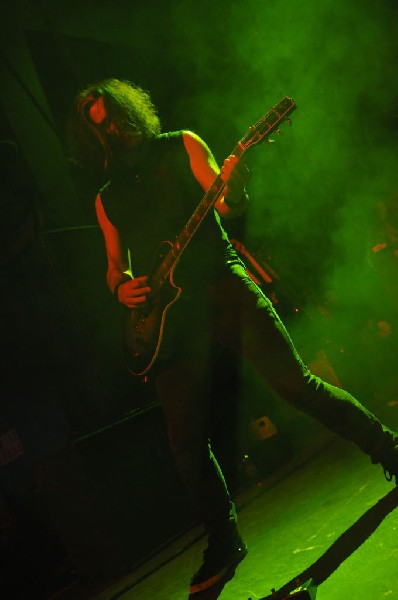 Testament at Emo's East, Austin, Texas 10/29/11 - photo by Jeff Barringer