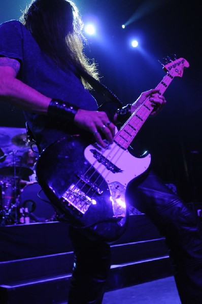 Testament at Emo's East, Austin, Texas 10/29/11 - photo by Jeff Barringer