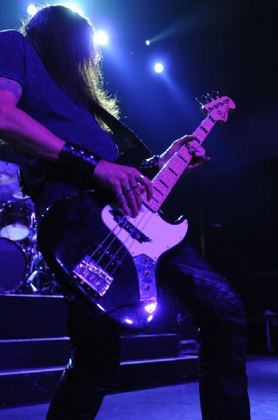 Testament at Emo's East, Austin, Texas 10/29/11 - photo by Jeff Barringer