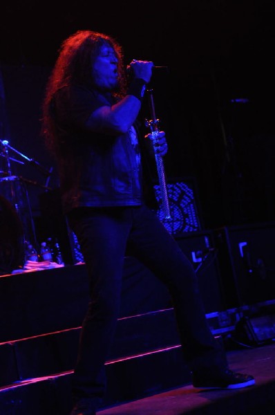 Testament at Emo's East, Austin, Texas 10/29/11 - photo by Jeff Barringer