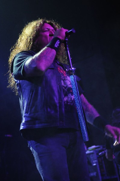 Testament at Emo's East, Austin, Texas 10/29/11 - photo by Jeff Barringer