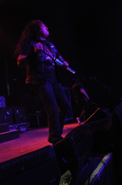 Testament at Emo's East, Austin, Texas 10/29/11 - photo by Jeff Barringer