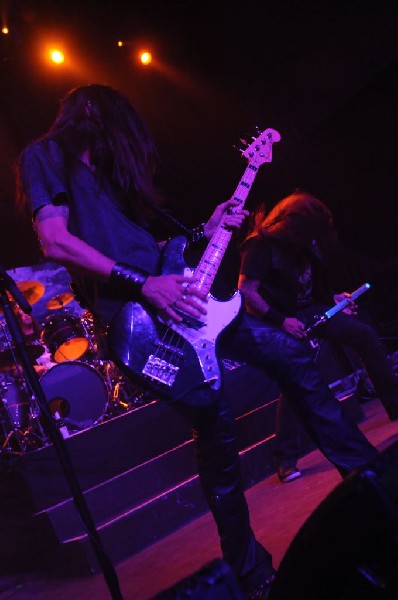 Testament at Emo's East, Austin, Texas 10/29/11 - photo by Jeff Barringer