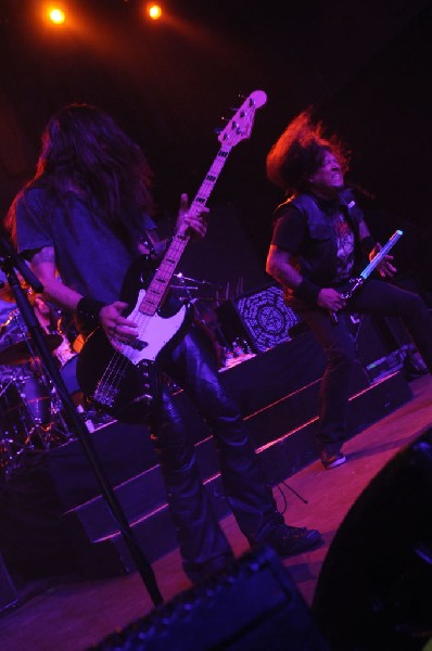 Testament at Emo's East, Austin, Texas 10/29/11 - photo by Jeff Barringer