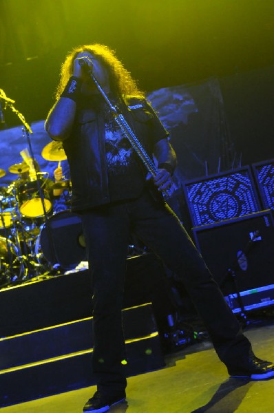 Testament at Emo's East, Austin, Texas 10/29/11 - photo by Jeff Barringer