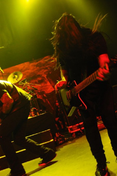 Testament at Emo's East, Austin, Texas 10/29/11 - photo by Jeff Barringer