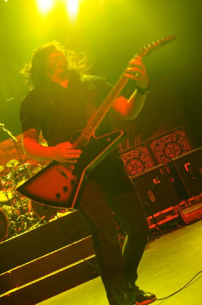 Testament at Emo's East, Austin, Texas 10/29/11 - photo by Jeff Barringer