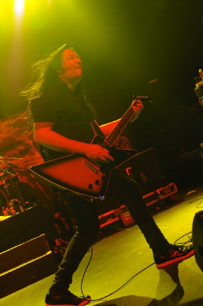 Testament at Emo's East, Austin, Texas 10/29/11 - photo by Jeff Barringer