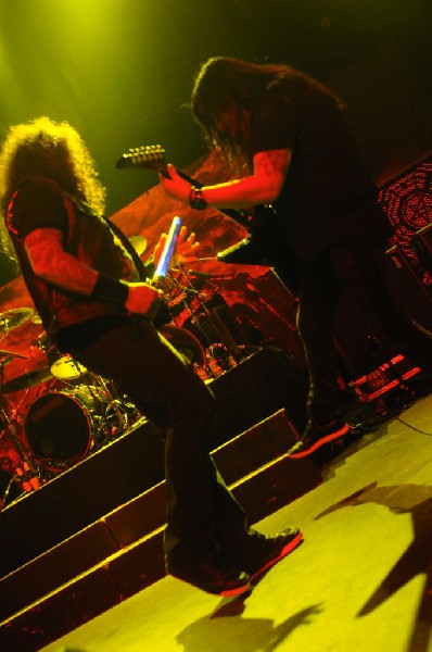 Testament at Emo's East, Austin, Texas 10/29/11 - photo by Jeff Barringer