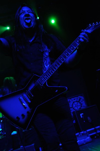 Testament at Emo's East, Austin, Texas 10/29/11 - photo by Jeff Barringer