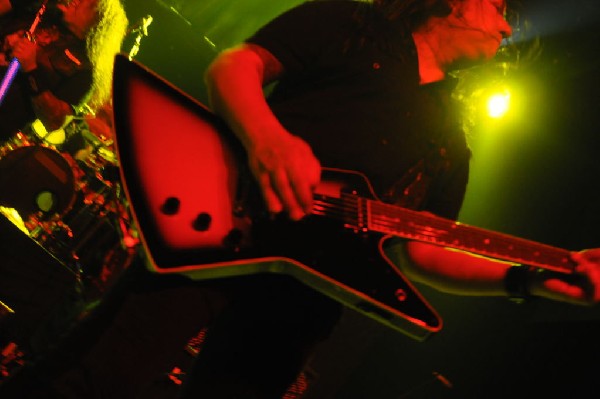 Testament at Emo's East, Austin, Texas 10/29/11 - photo by Jeff Barringer