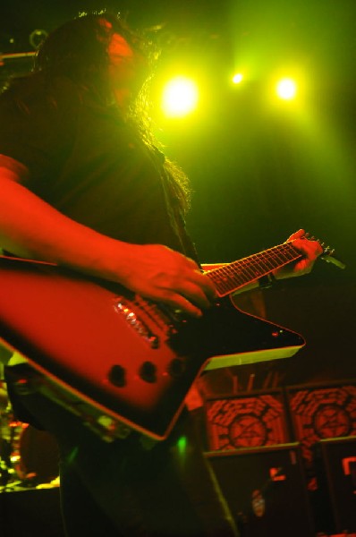 Testament at Emo's East, Austin, Texas 10/29/11 - photo by Jeff Barringer