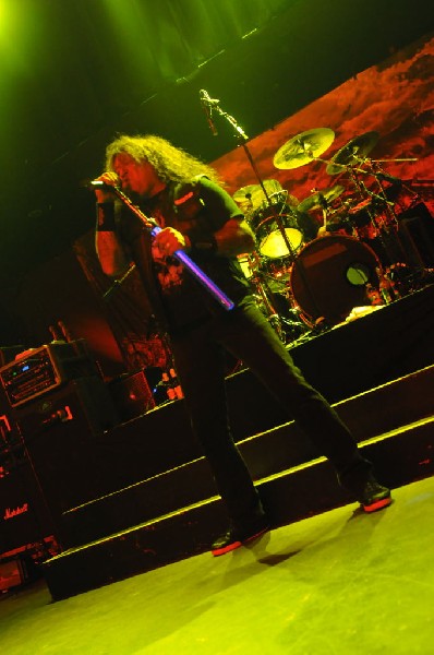 Testament at Emo's East, Austin, Texas 10/29/11 - photo by Jeff Barringer