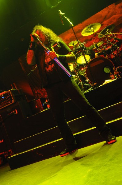 Testament at Emo's East, Austin, Texas 10/29/11 - photo by Jeff Barringer