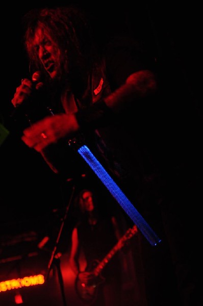 Testament at Emo's East, Austin, Texas 10/29/11 - photo by Jeff Barringer