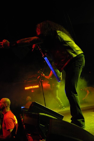 Testament at Emo's East, Austin, Texas 10/29/11 - photo by Jeff Barringer