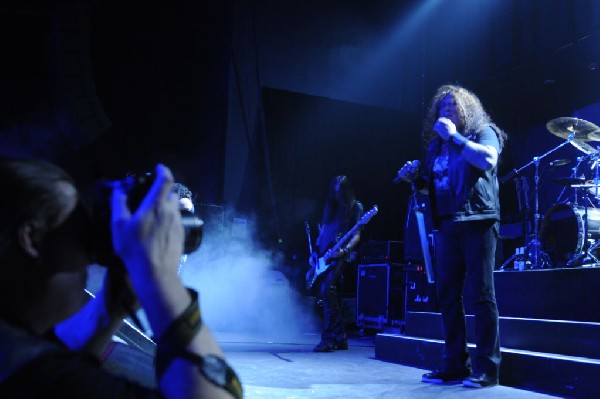 Testament at Emo's East, Austin, Texas 10/29/11 - photo by Jeff Barringer