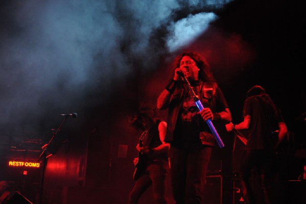 Testament at Emo's East, Austin, Texas 10/29/11 - photo by Jeff Barringer