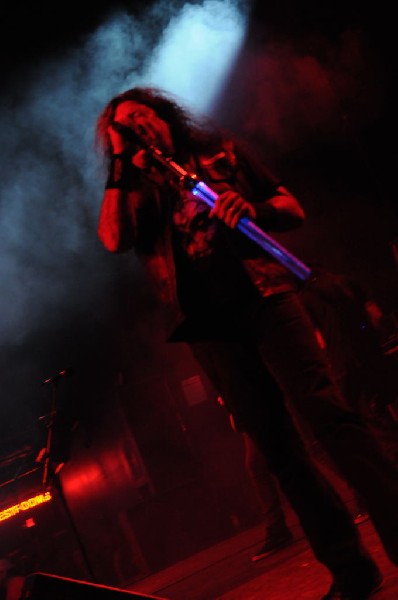 Testament at Emo's East, Austin, Texas 10/29/11 - photo by Jeff Barringer