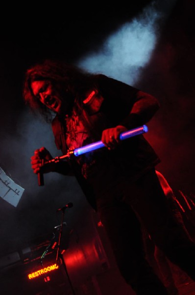 Testament at Emo's East, Austin, Texas 10/29/11 - photo by Jeff Barringer