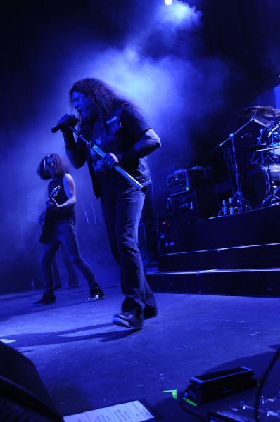 Testament at Emo's East, Austin, Texas 10/29/11 - photo by Jeff Barringer