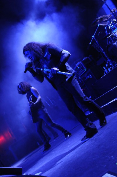 Testament at Emo's East, Austin, Texas 10/29/11 - photo by Jeff Barringer