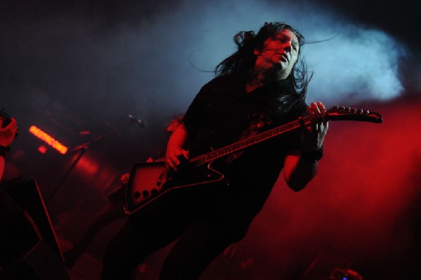 Testament at Emo's East, Austin, Texas 10/29/11 - photo by Jeff Barringer