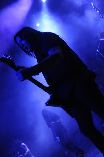 Testament at Emo's East, Austin, Texas 10/29/11 - photo by Jeff Barringer