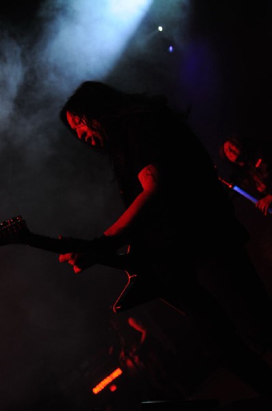 Testament at Emo's East, Austin, Texas 10/29/11 - photo by Jeff Barringer