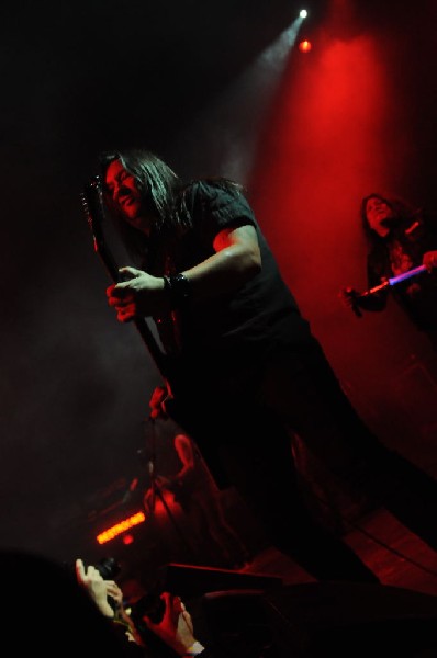 Testament at Emo's East, Austin, Texas 10/29/11 - photo by Jeff Barringer