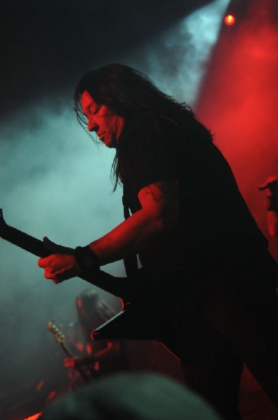 Testament at Emo's East, Austin, Texas 10/29/11 - photo by Jeff Barringer