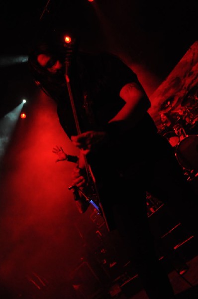 Testament at Emo's East, Austin, Texas 10/29/11 - photo by Jeff Barringer